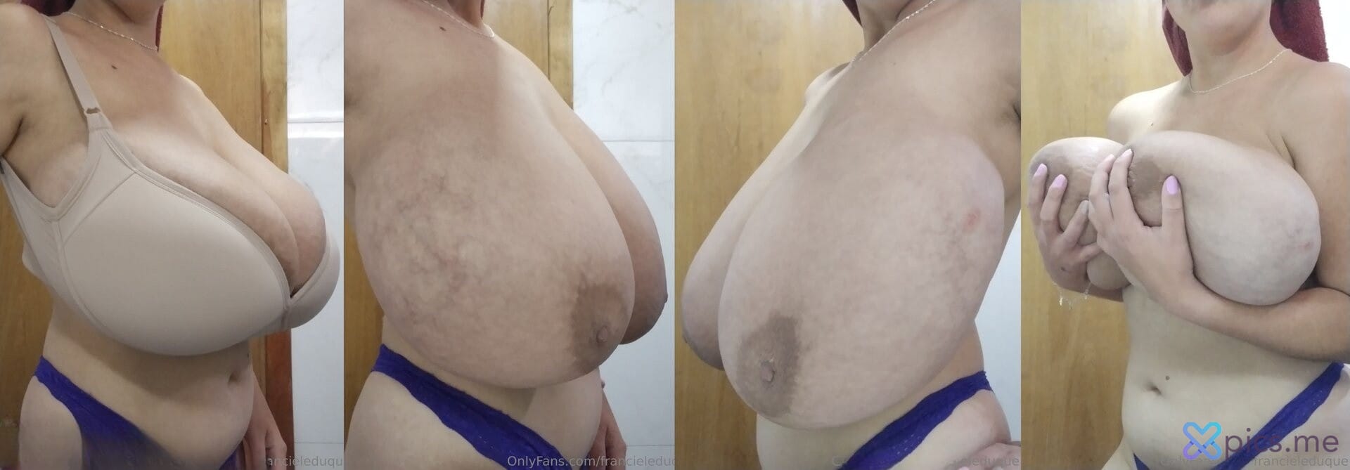 woman with huge chest